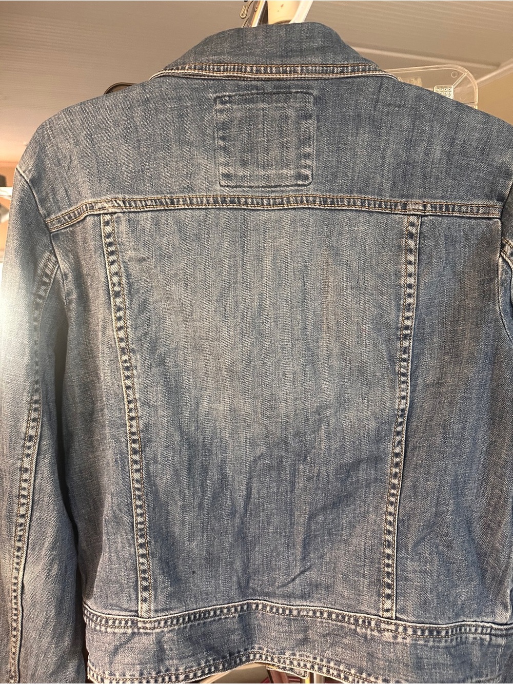 The Limited Light Blue Denim Jacket - Classic Button-Front - Picture 4 of 4
